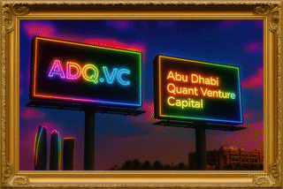 Abu Dhabi quant skyline