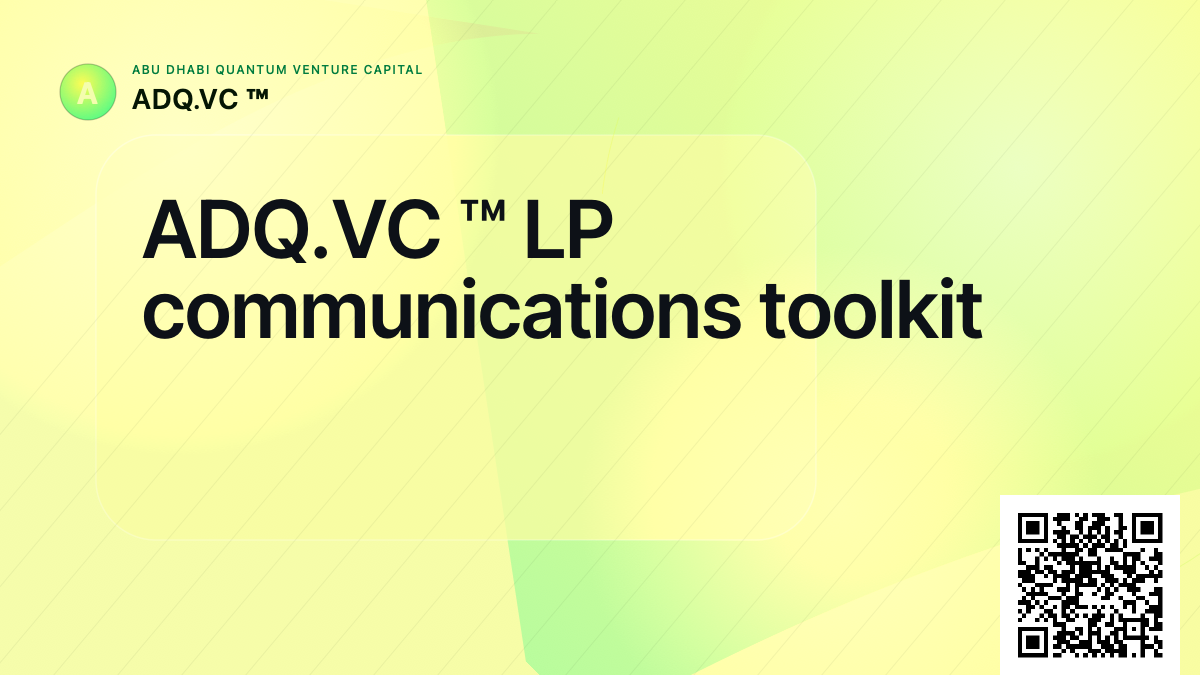 ADQ.VC ™ LP communications toolkit